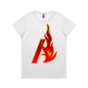 4001A Women's Maple Active Tee Thumbnail
