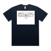 5052 Men's Block Oversized Tee Thumbnail