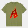 1301GD Heavyweight Cotton Unisex Garment Dyed T-Shirt Thumbnail